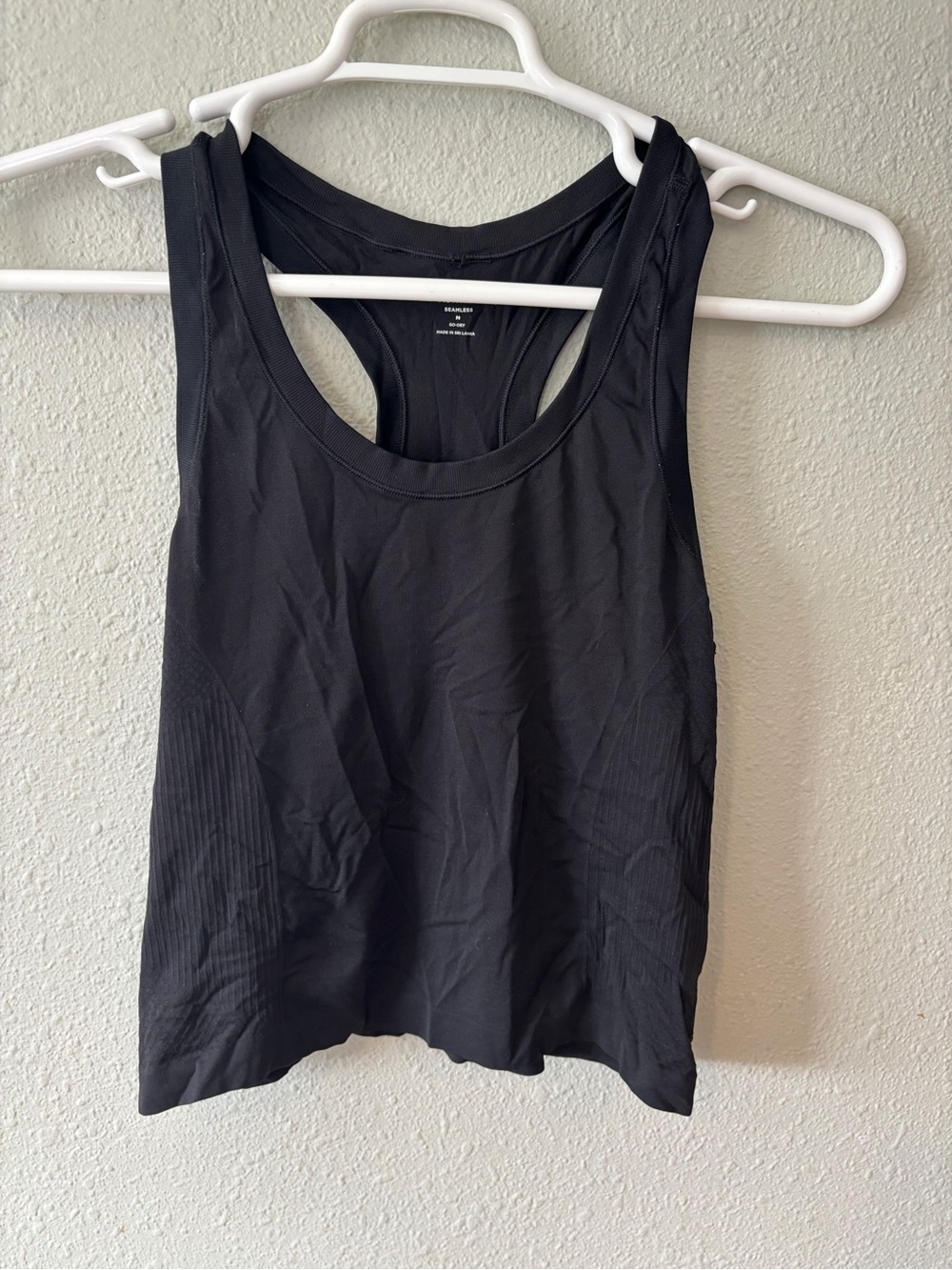 Old Navy Black Racerback Tank Top